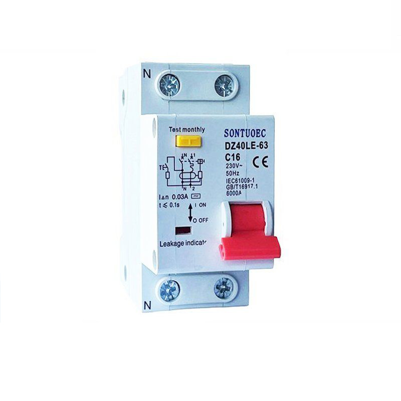 2P 1p 0p + N Sateual Circuit Breaker me ka palekana overcurent