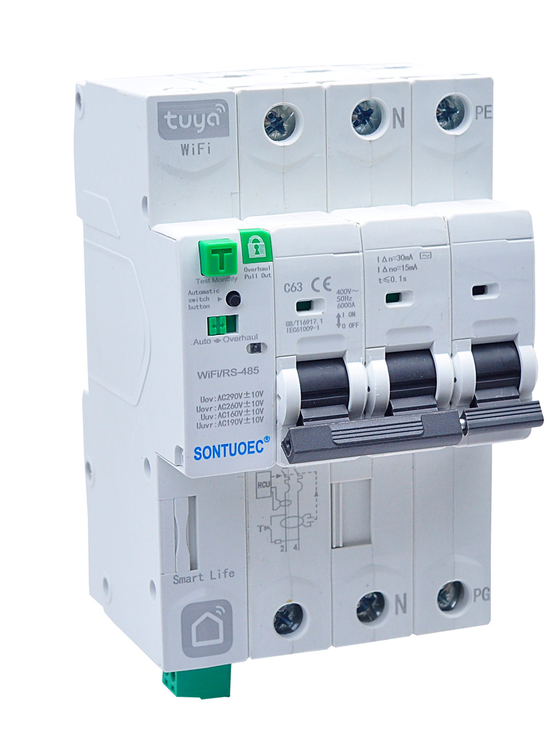 Iot 4g circuit Breper Curpers wifi tuya app i kahi mamao mamao