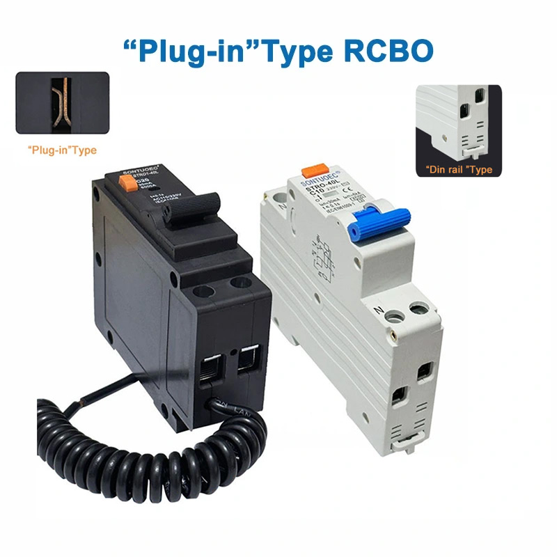 Plug ma Type RCbo 1p + n